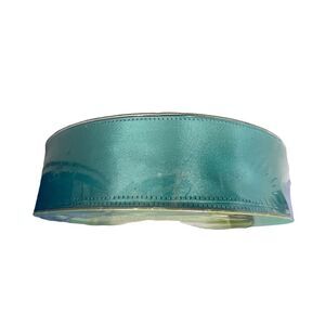 Member's Mark Premium Wired Edge Ribbon, Easy Shaping, 50 Yard Roll - Aqua Blue